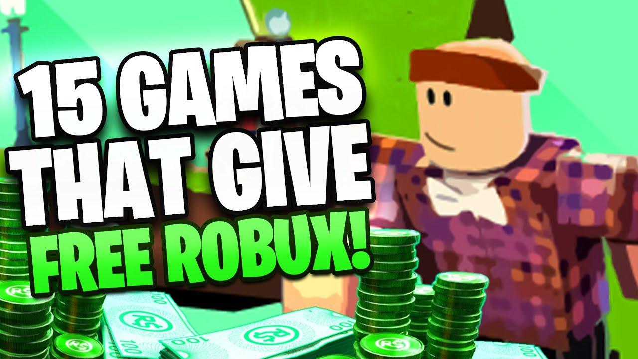 The Free Robux Earn Robux by Playing Our Mobile Games